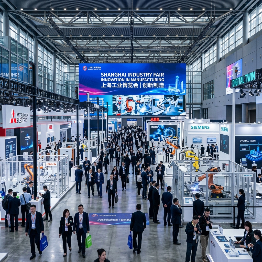 Shanghai Industry Fair — Pameran Otomasi Industri Internasional Haiwell Maxwell MIM