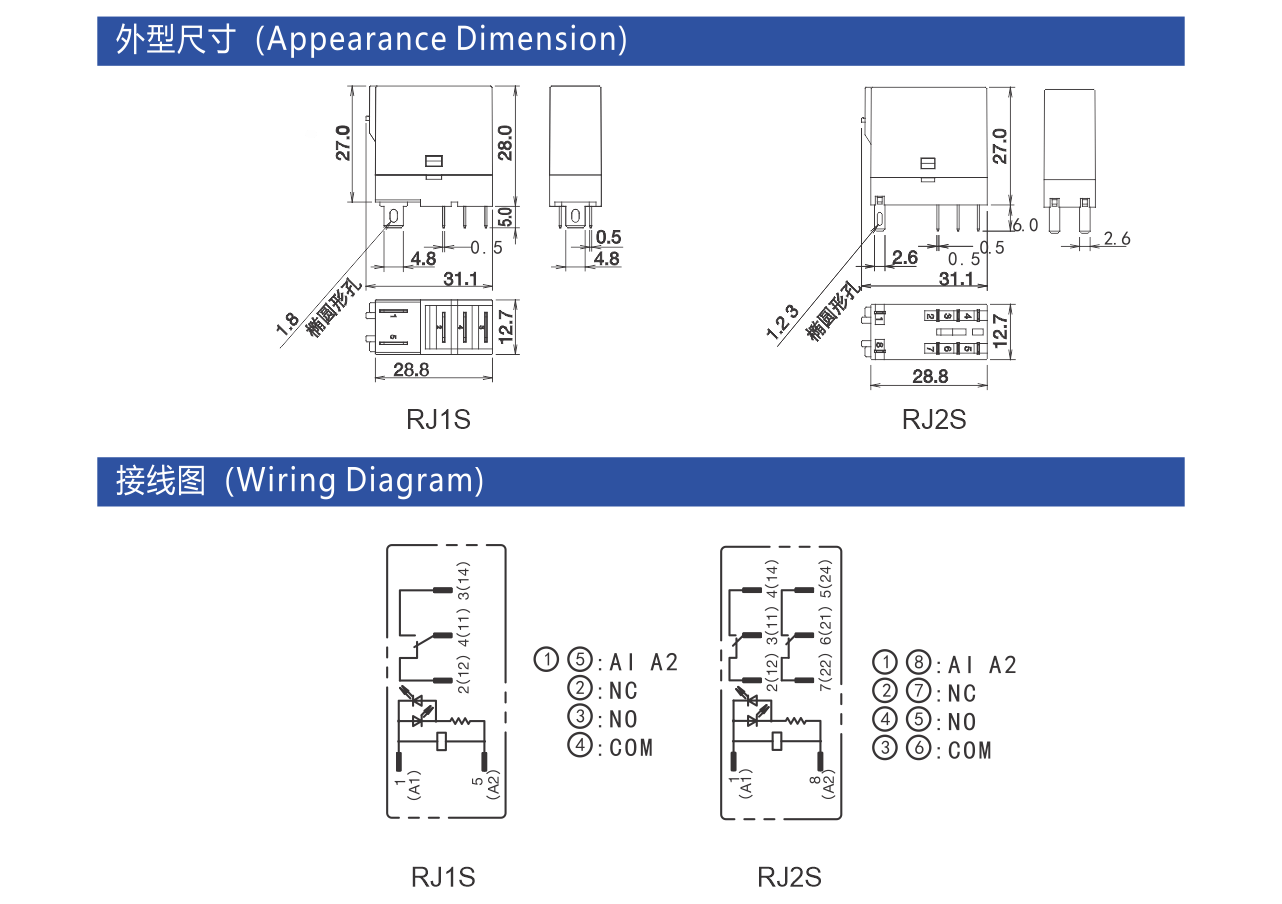Wiring RJ2S