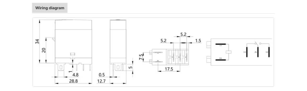 Wiring RR2L